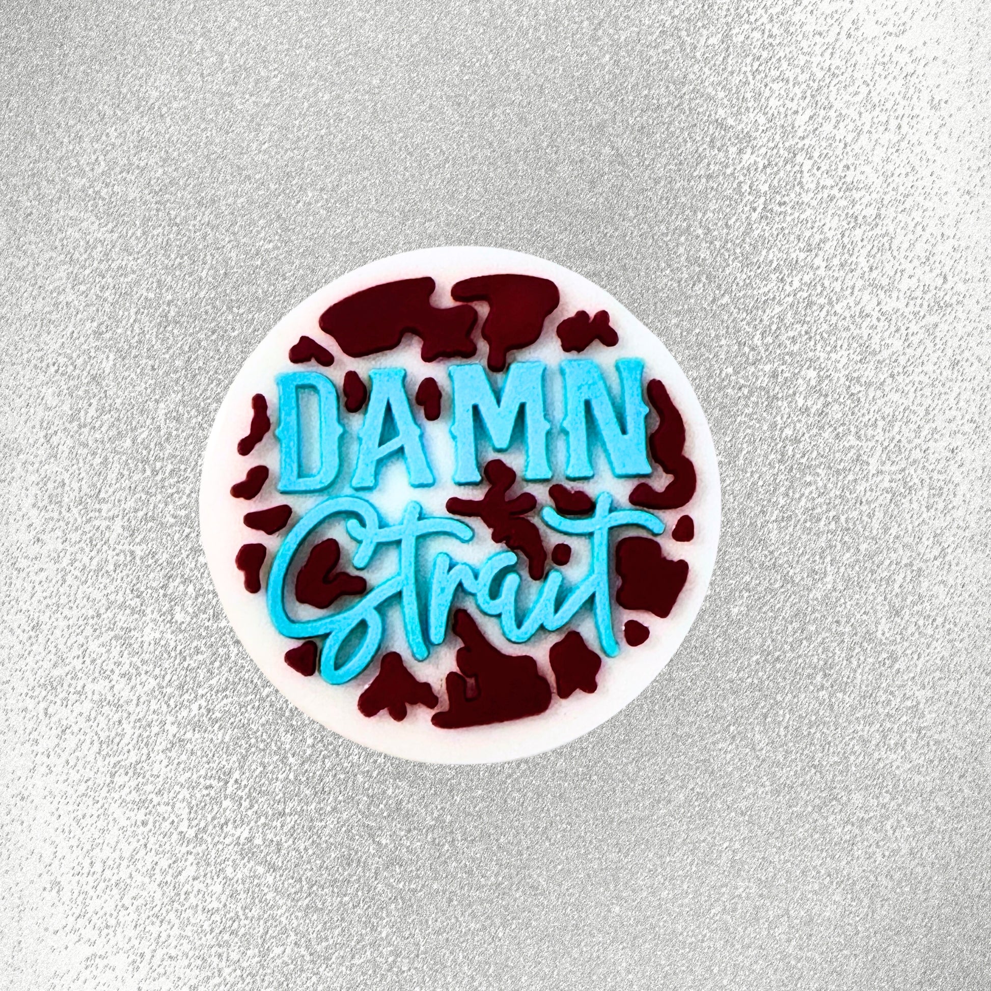 Damn Straight Cow Print image 1