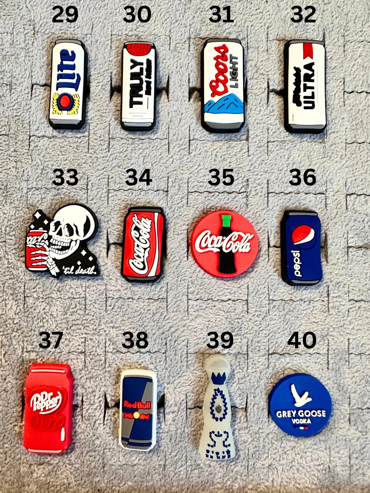 Food & Beverage Shoe Charms image 4