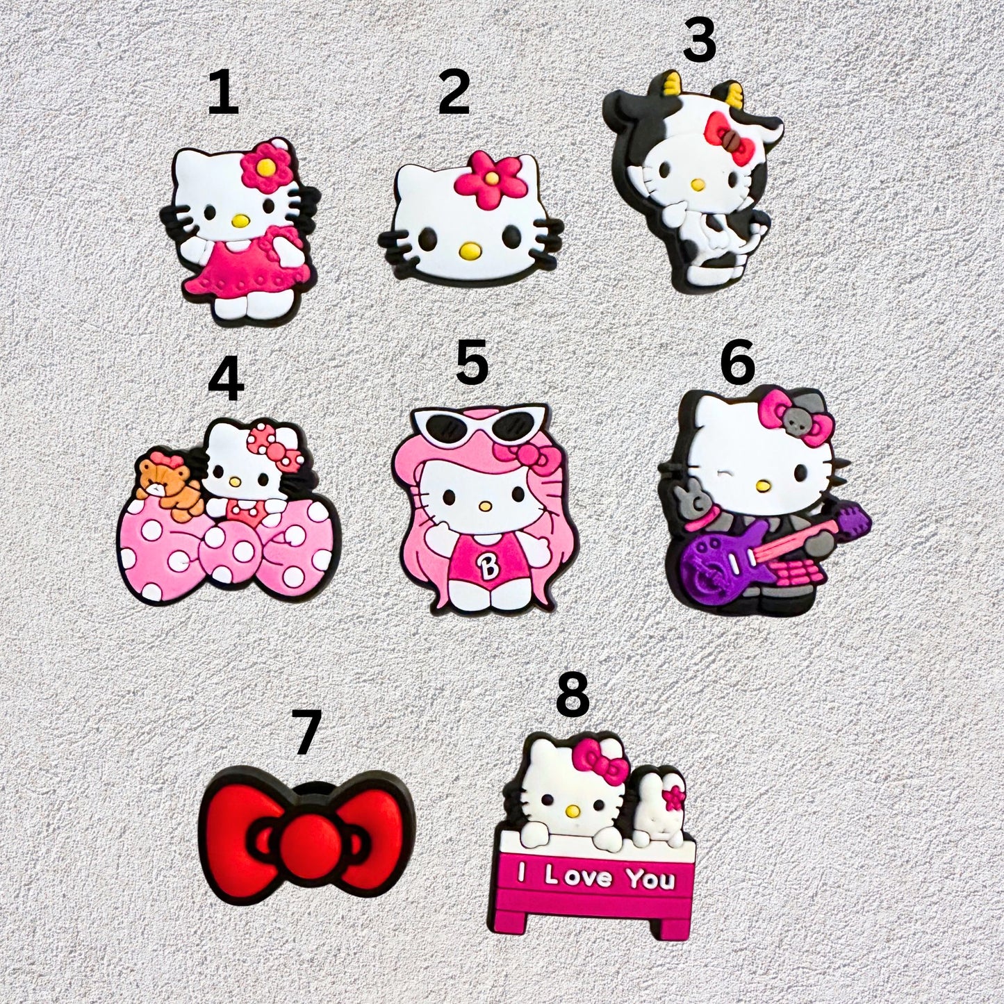 Hello Kitty Shoe Charms image 1