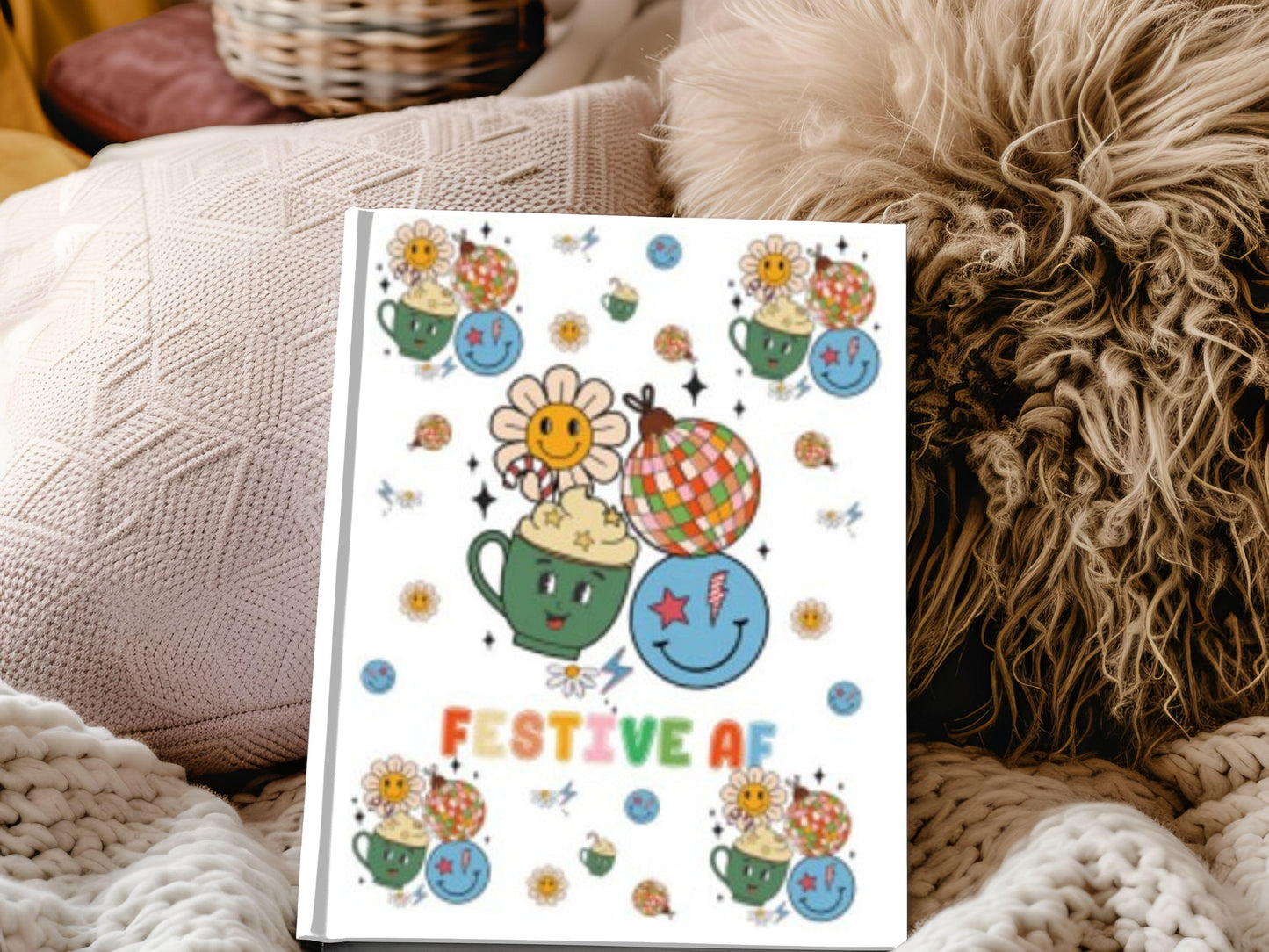 UV DTF A5 Notebook Wraps Christmas Festive AF image 0