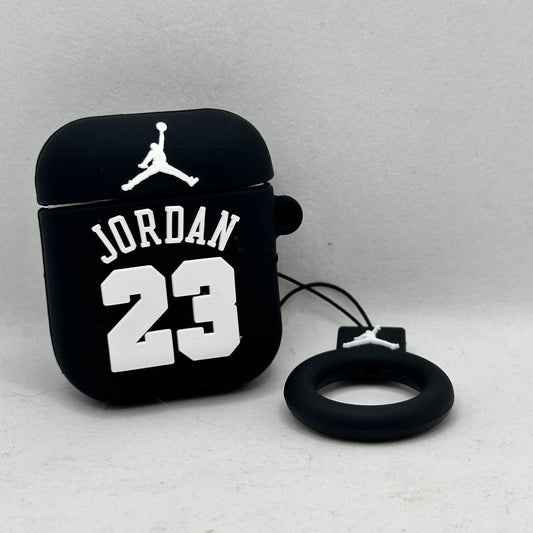 Black #23 Jersey Airpod Case image 0