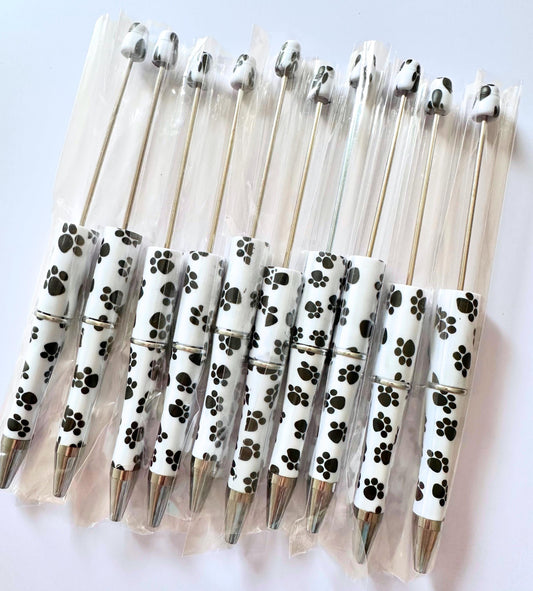 Dog Print Paw Print Black Ink Pen Blank image 0