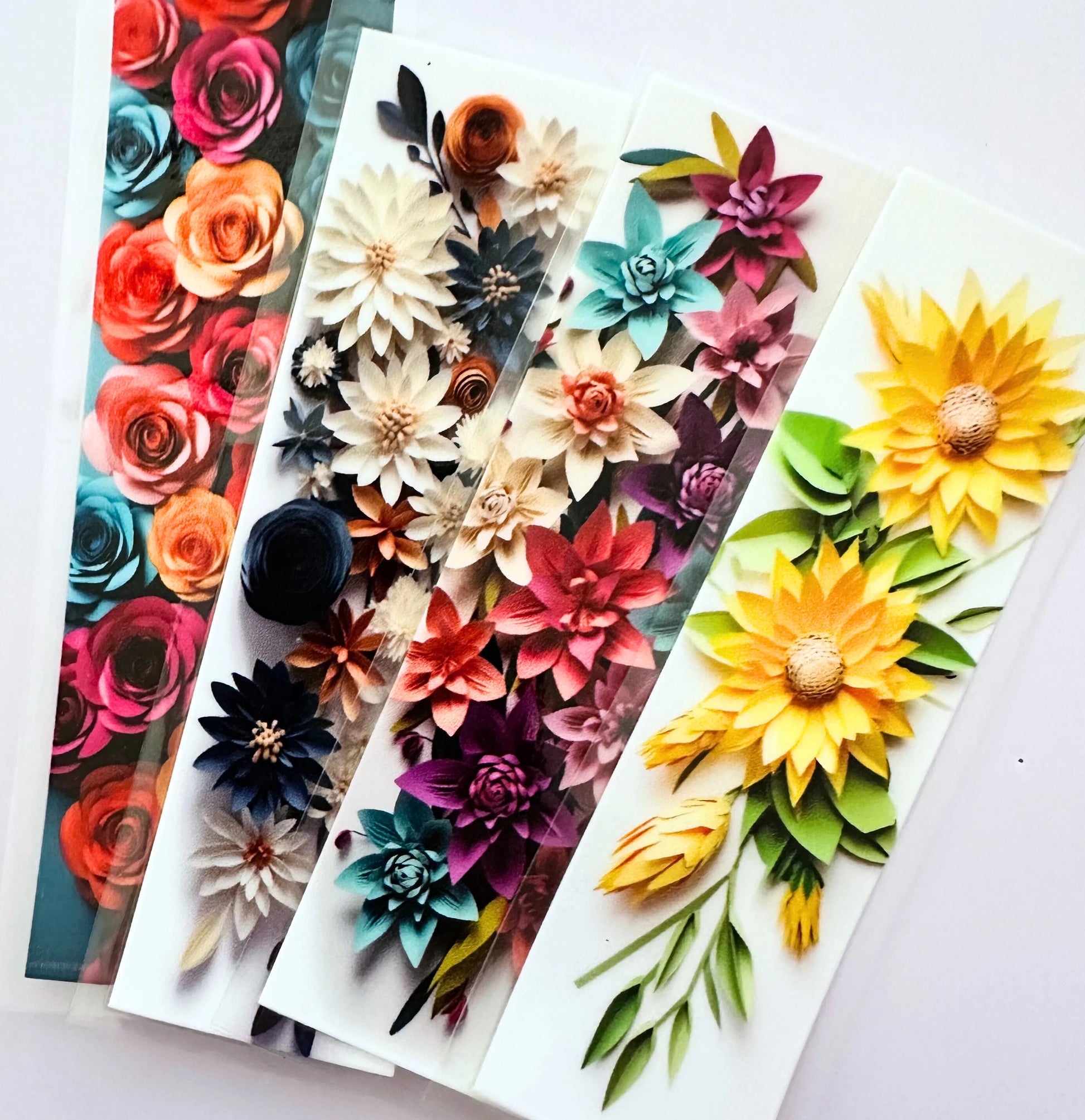 UV DTF Pen Wraps Floral image 2
