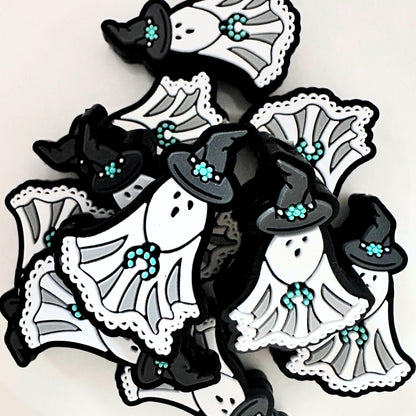 Halloween Ghost Concho Witch Hat image 0