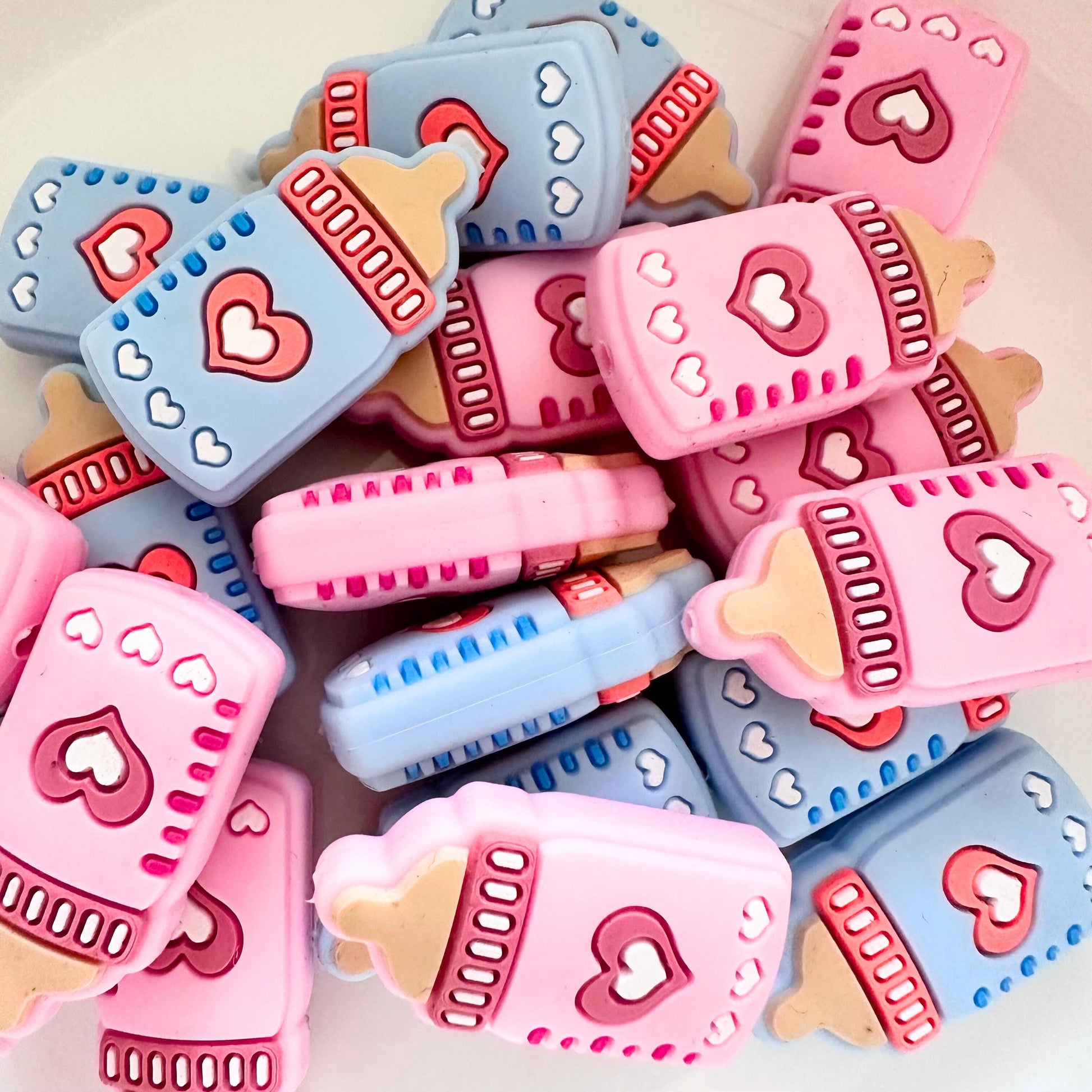 It's a Girl Boy Baby Bottle Pregnancy Announcement image 0