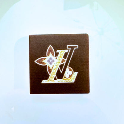 LV Floral Brown image 1