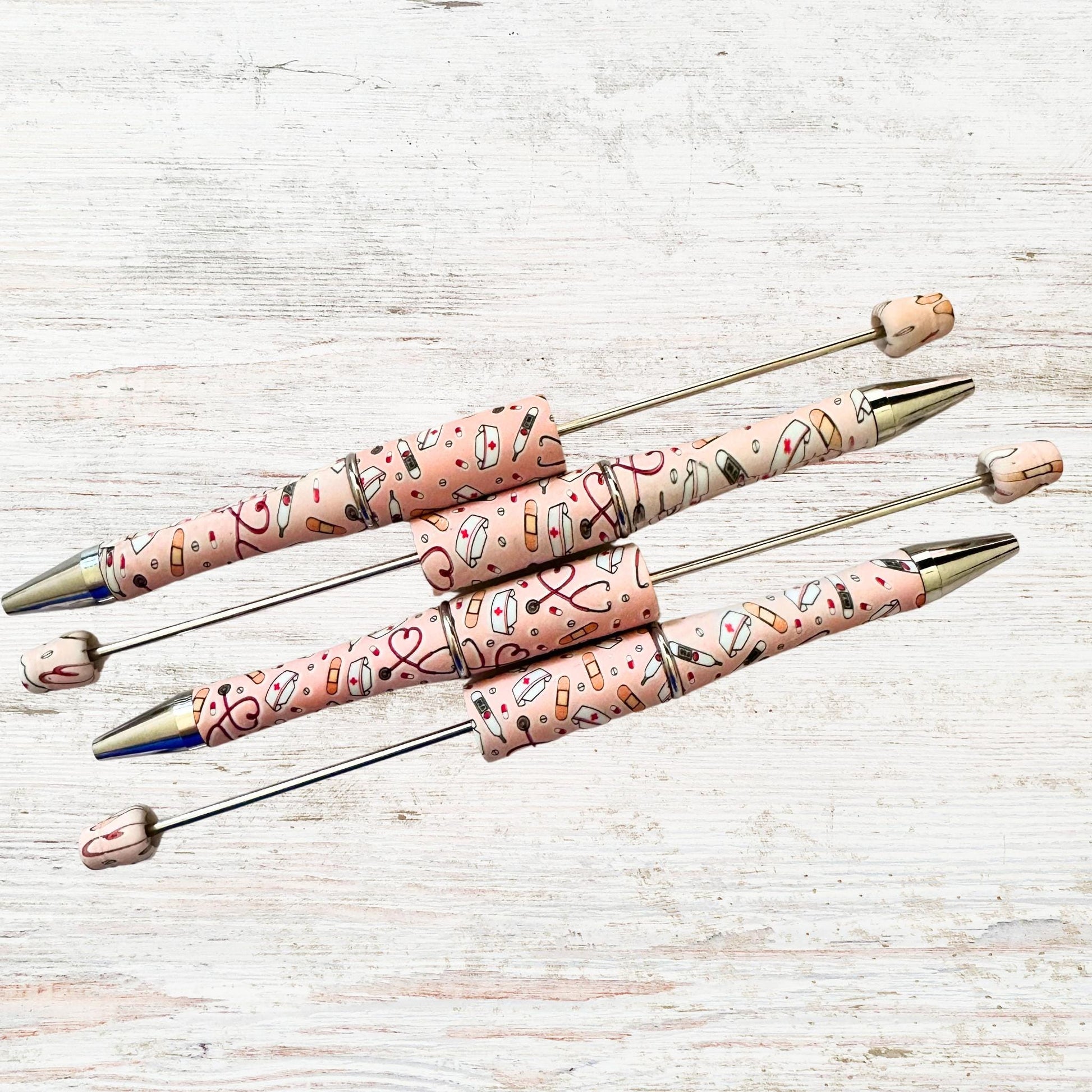 RN Medical Registered Nurse Symbol Nursing Stethoscope Caduceus Black Ink image 0