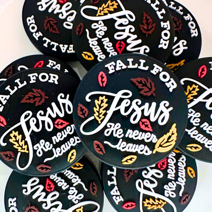 Fall For Jesus He Never Leaves image 0