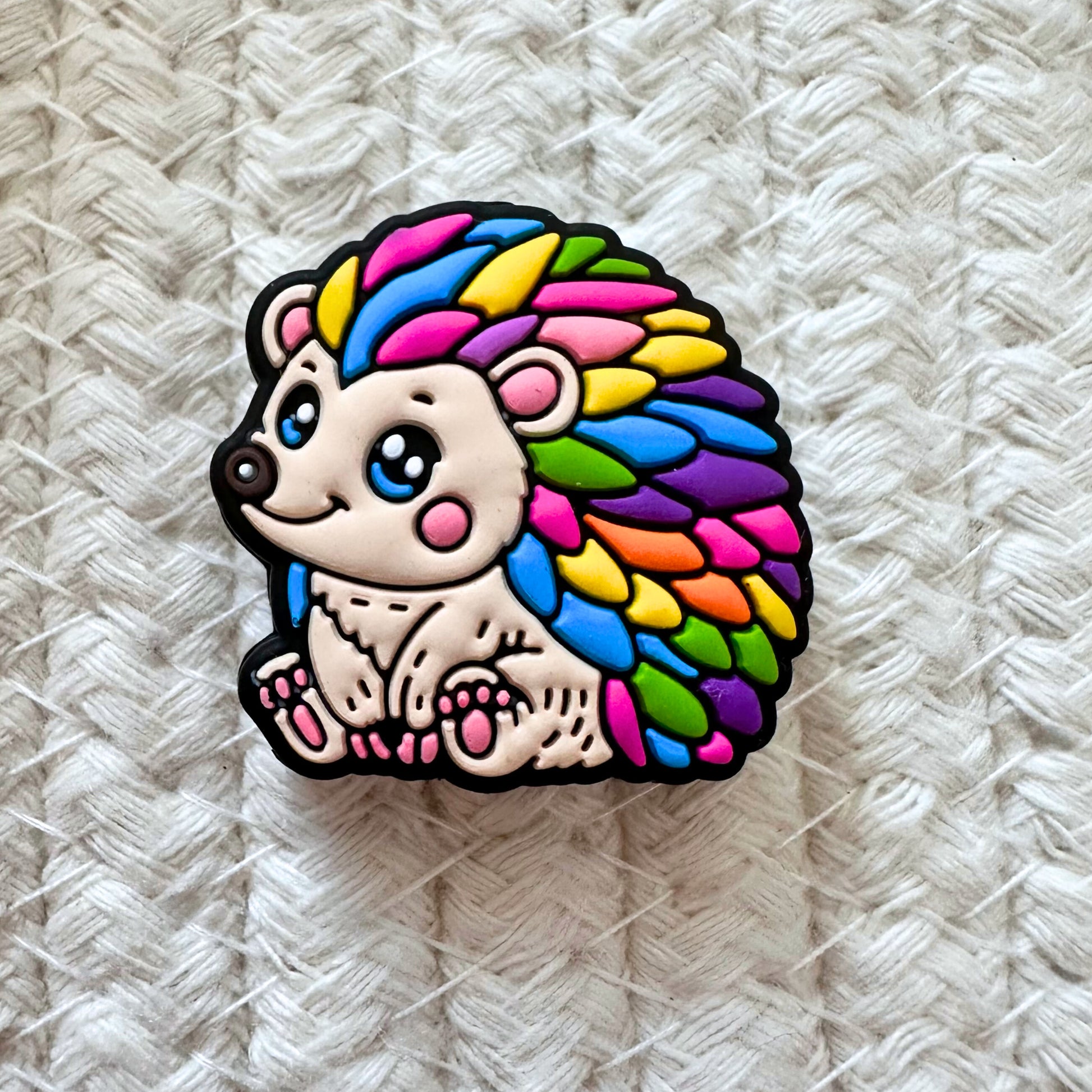 Retro Hedgehog Rainbow 90's image 1