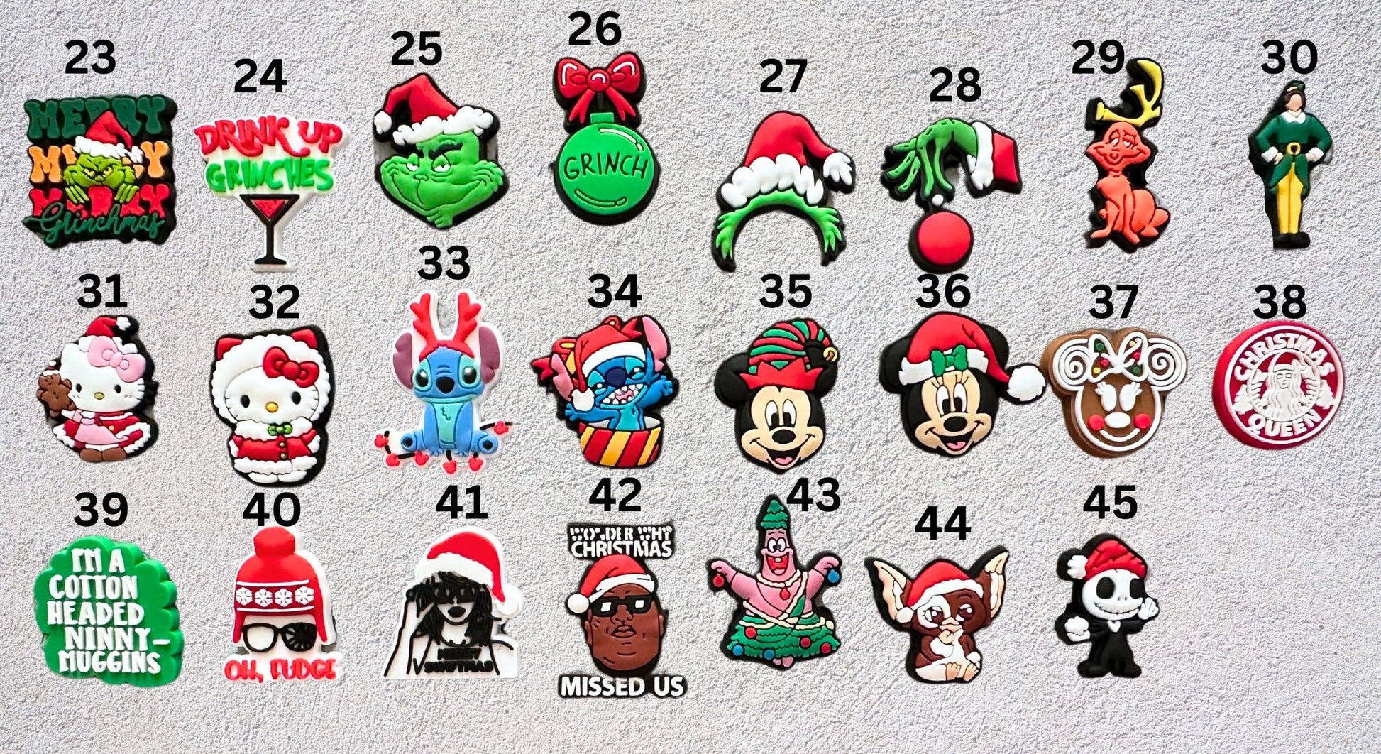 Christmas Shoe Charms image 2