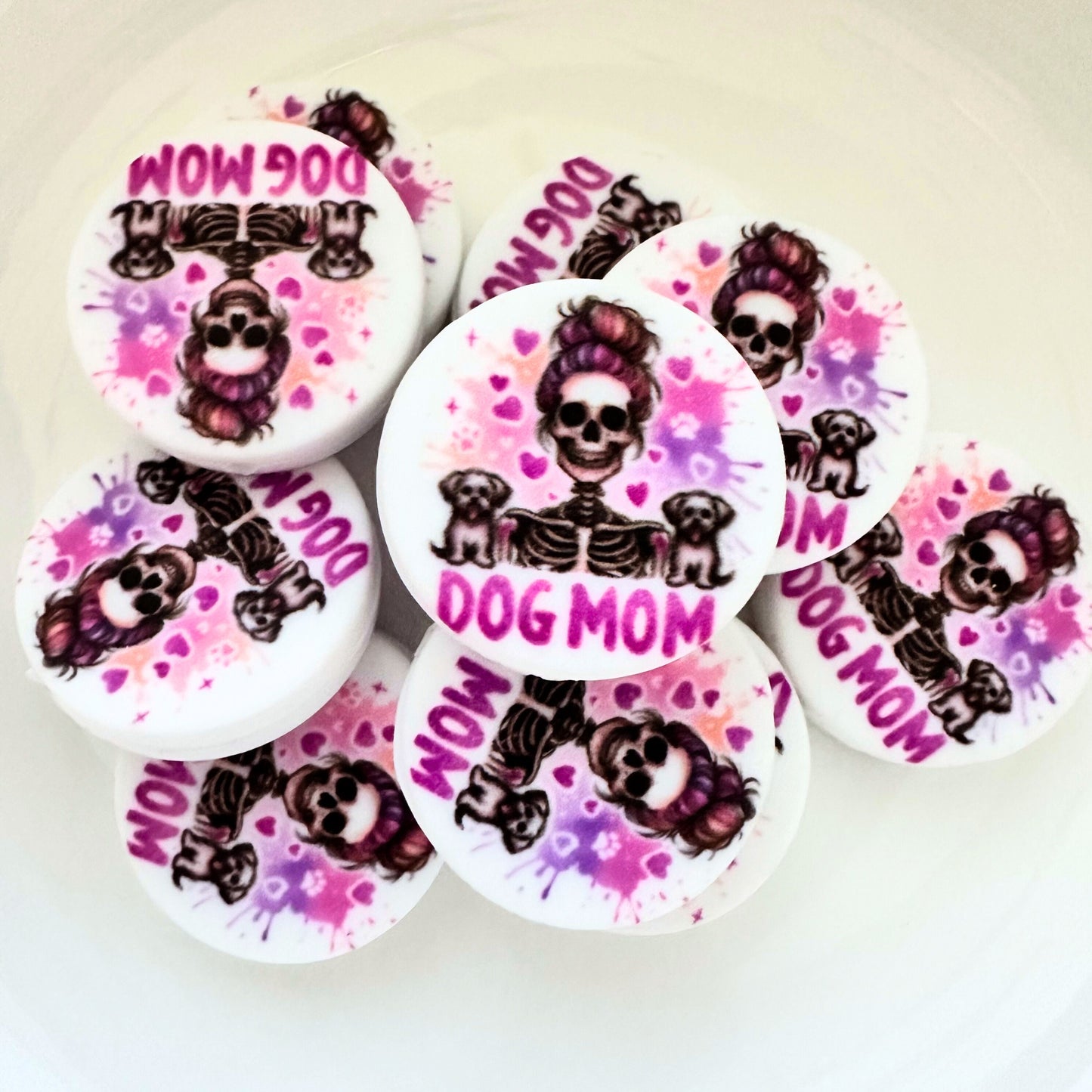 Skeleton Dog Mom image 0