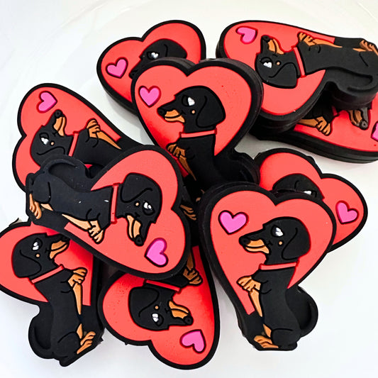 Dachshund Dog Doxie Heart image 0