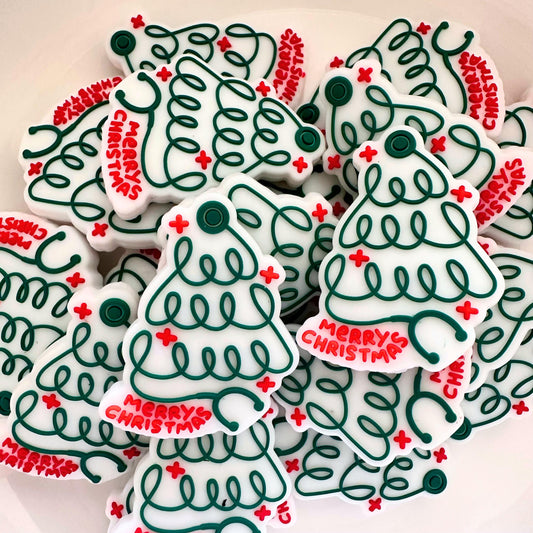 Christmas Tree Nurse Stethoscope image 0