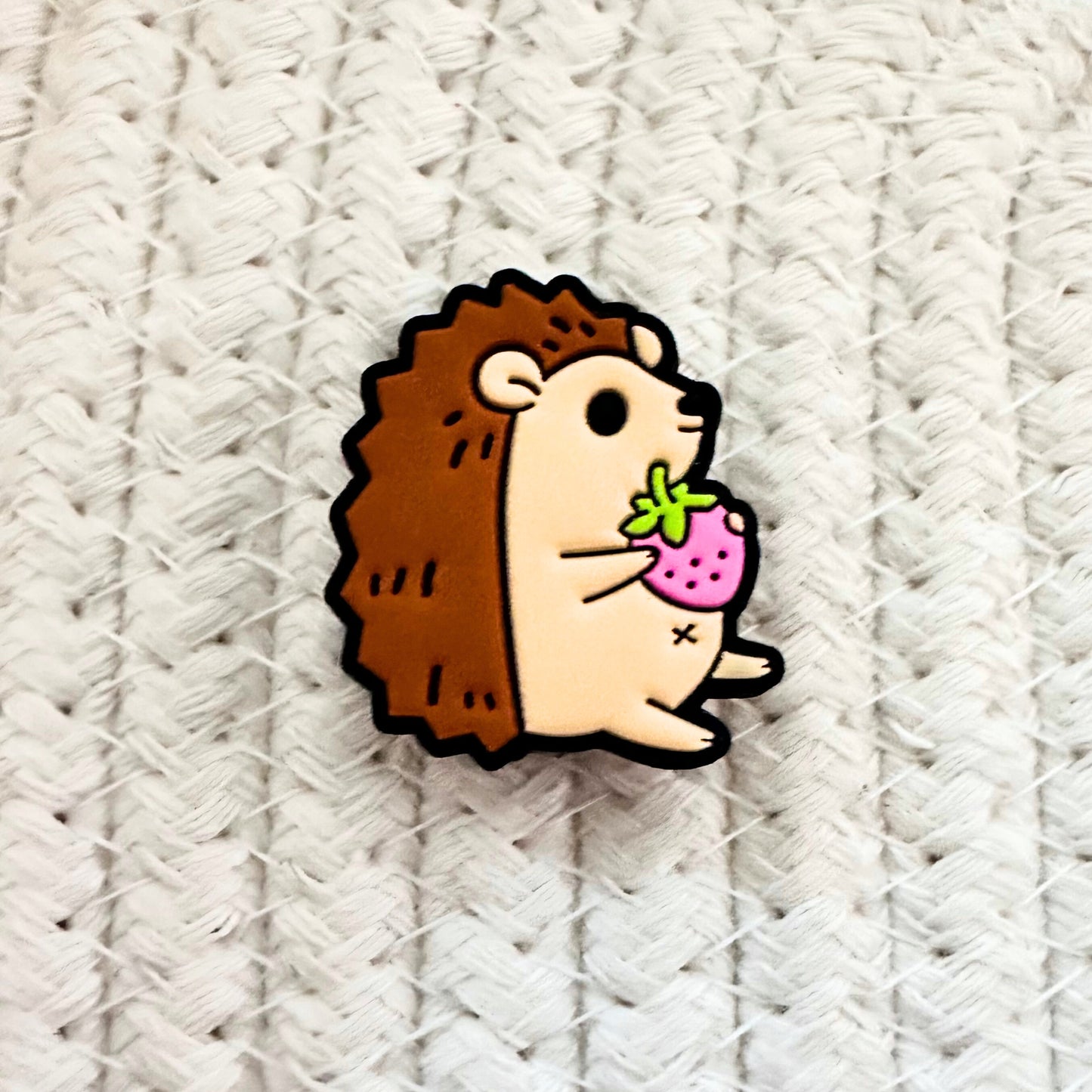 Hedgehog With Strawberry image 1