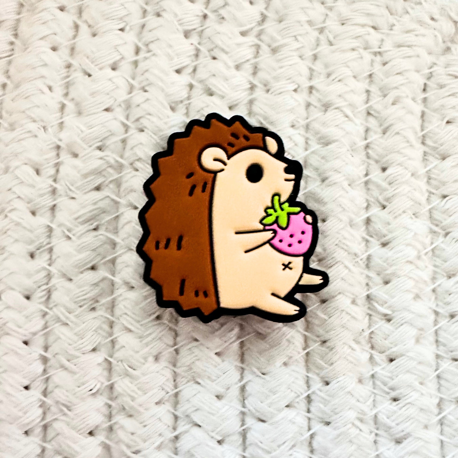 Hedgehog With Strawberry image 1