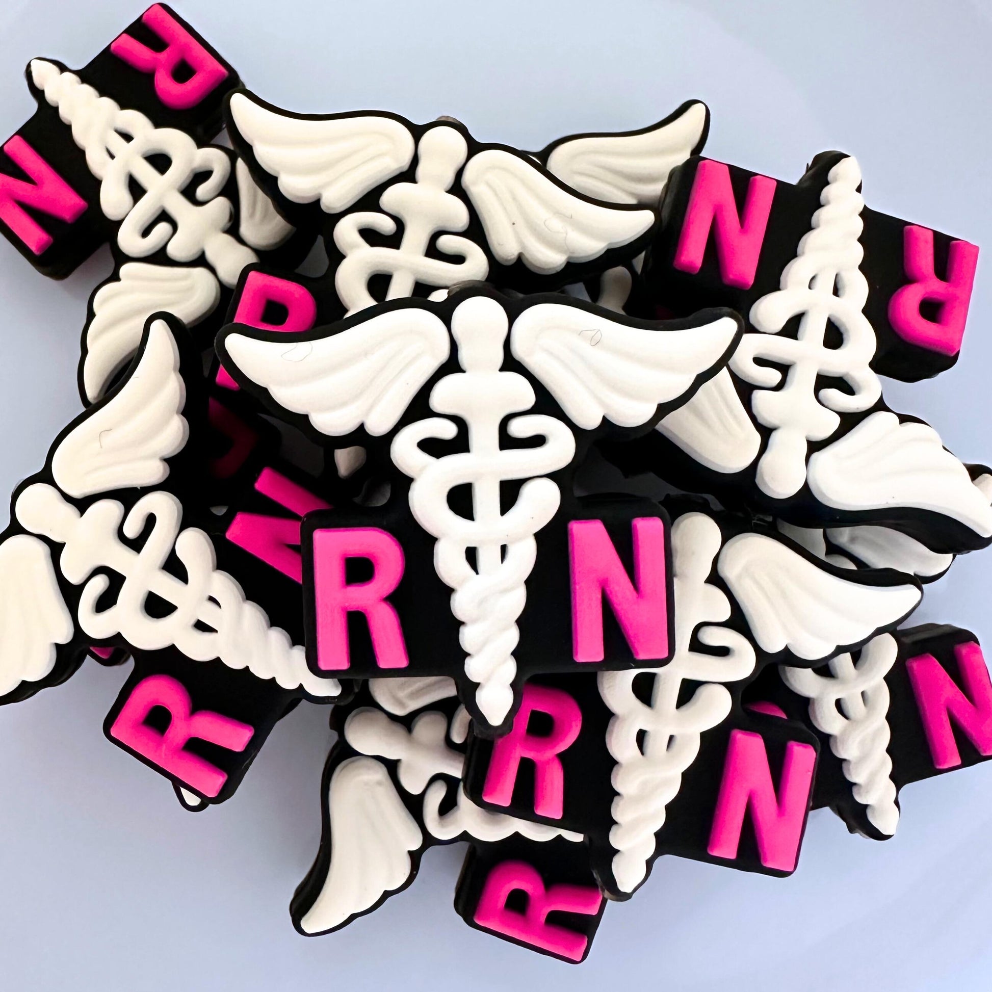RN Medical  Symbol Nursing Caduceus image 0