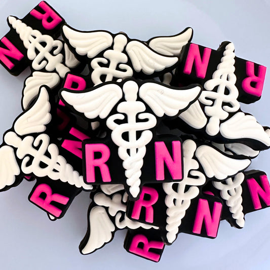 RN Medical  Symbol Nursing Caduceus image 0