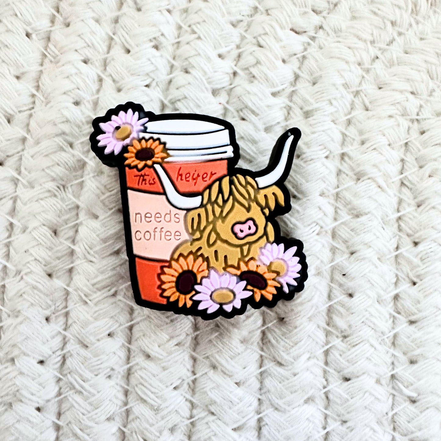 This Heifer Needs Coffee Highland Cow image 1