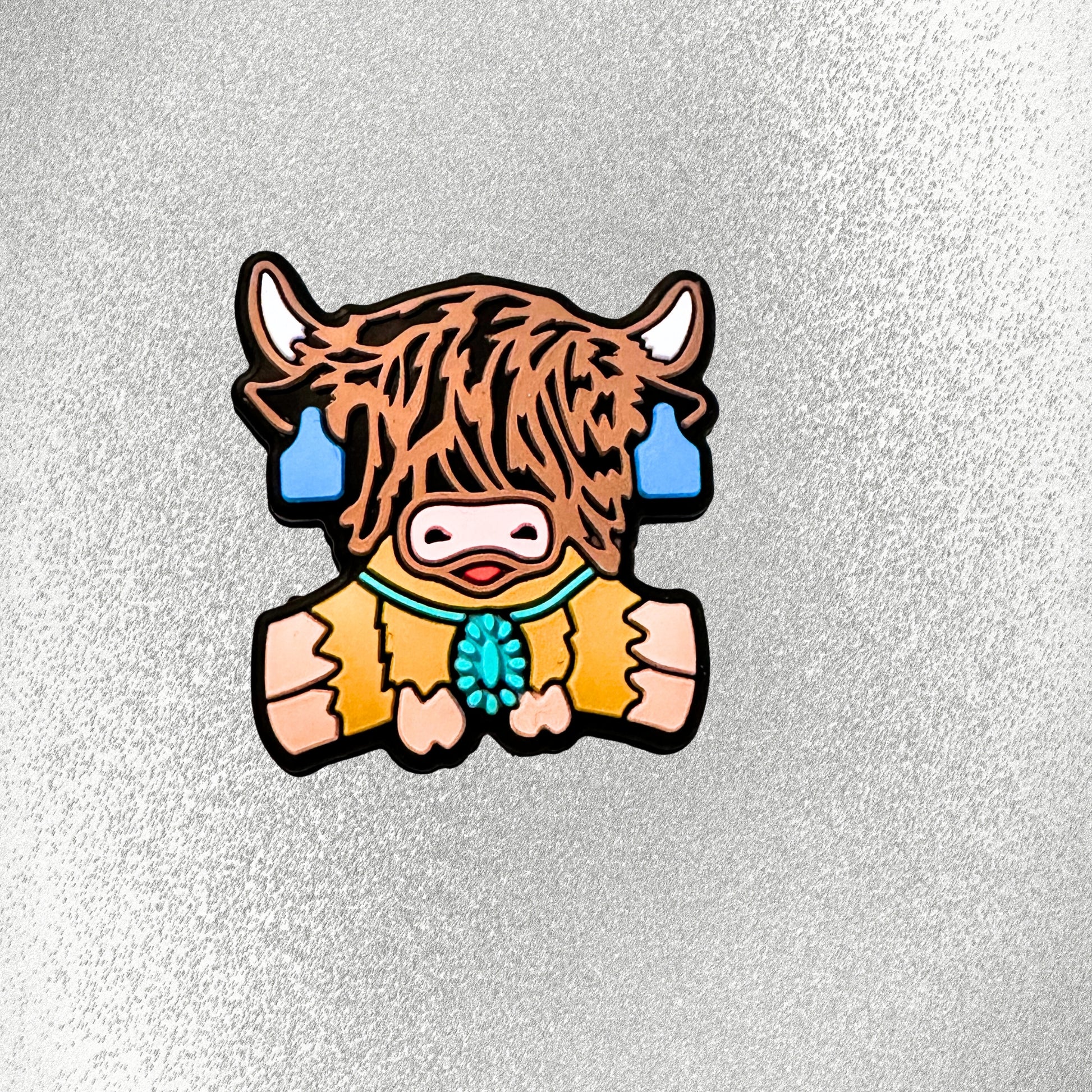 Highland Cow w/ Ear Tag image 1