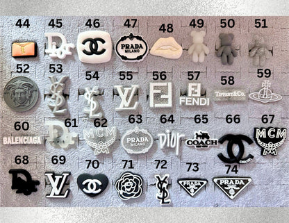 Designer Shoe Charms image 3