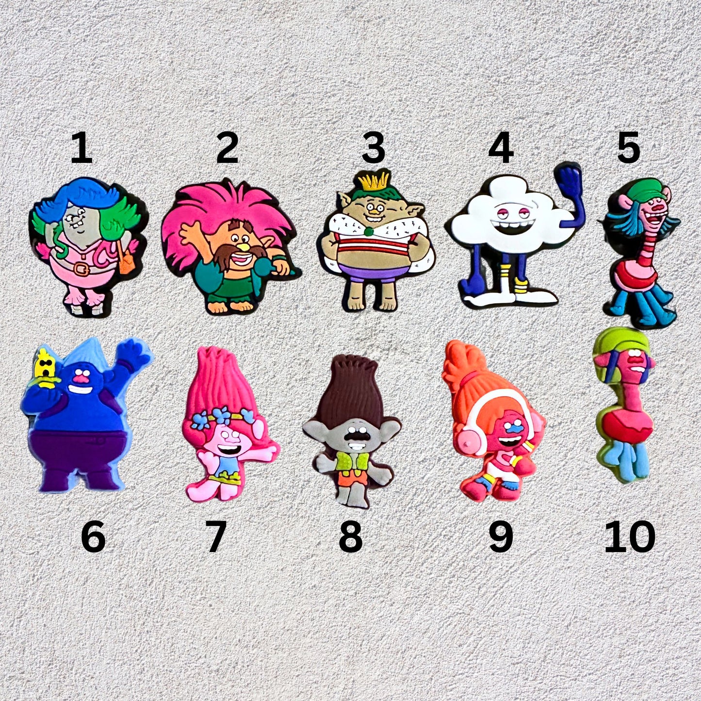 Trolls Shoe Charms image 1