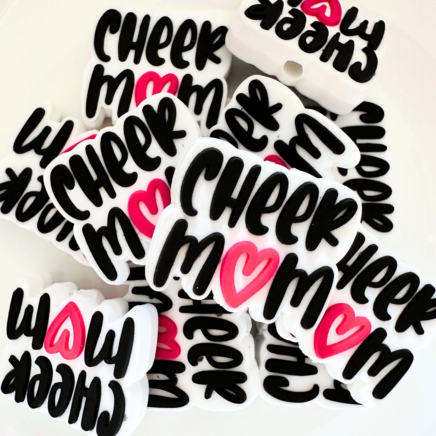 Cheer Mom Heart image 0