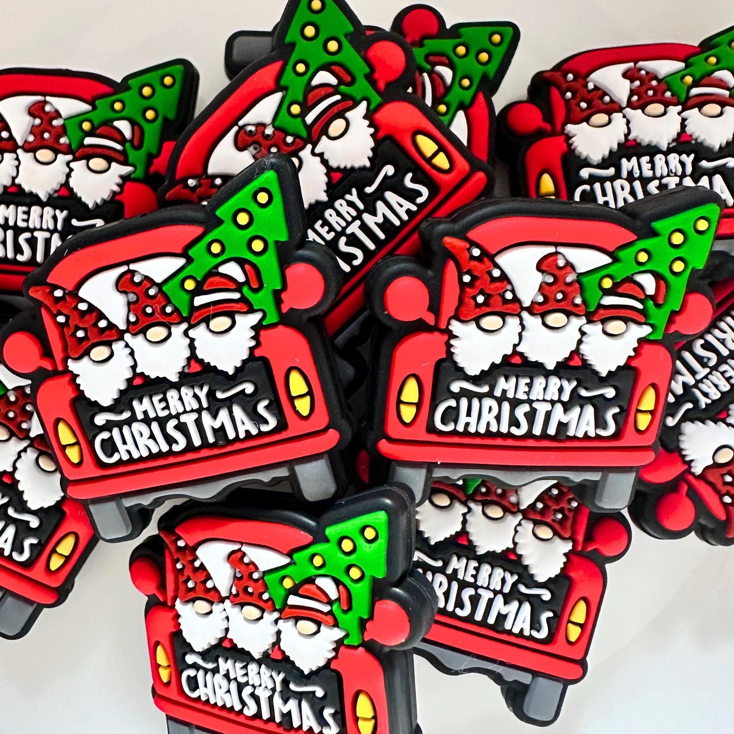 Merry Christmas Gnomes Little Red Truck image 0