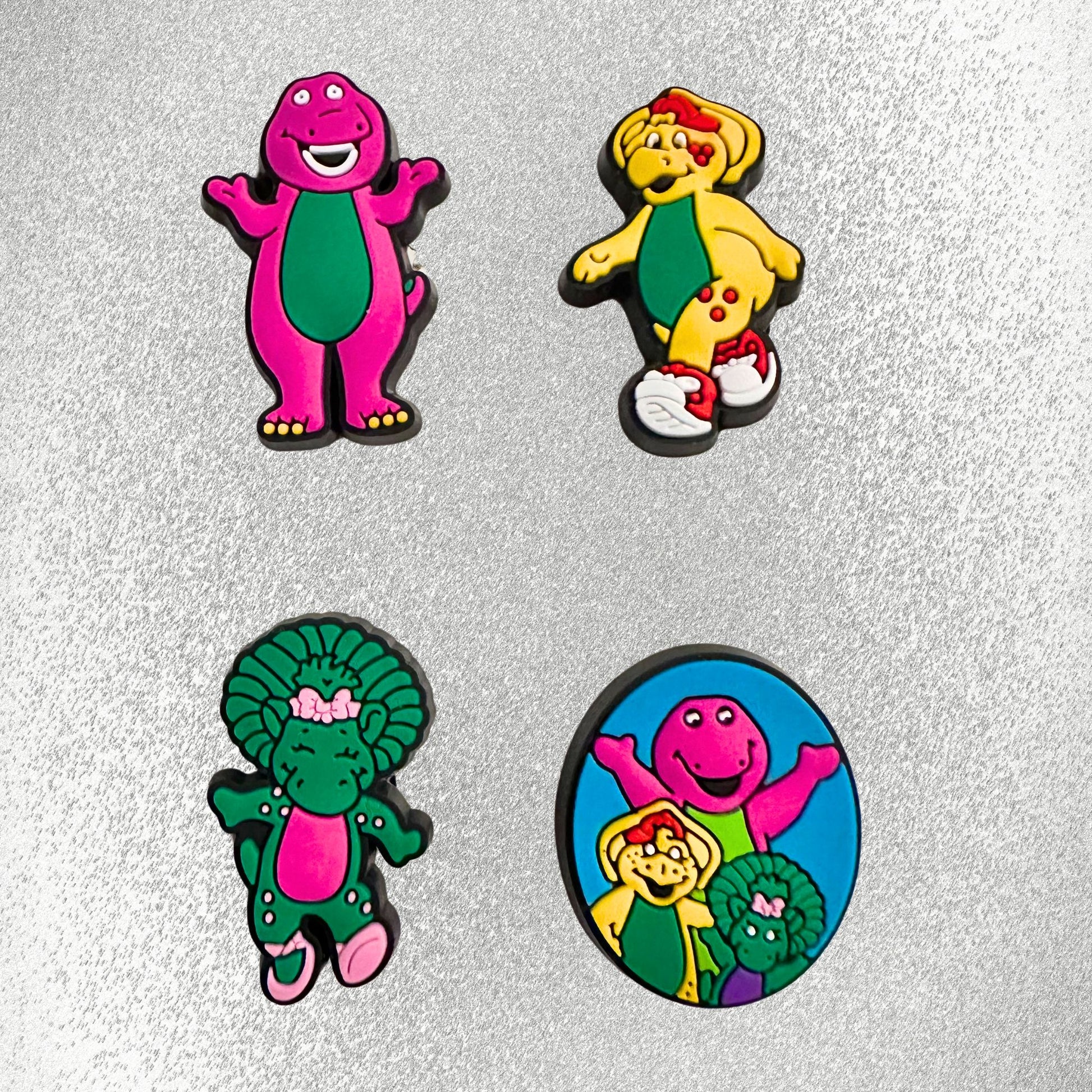 Barney Shoe Charms image 0