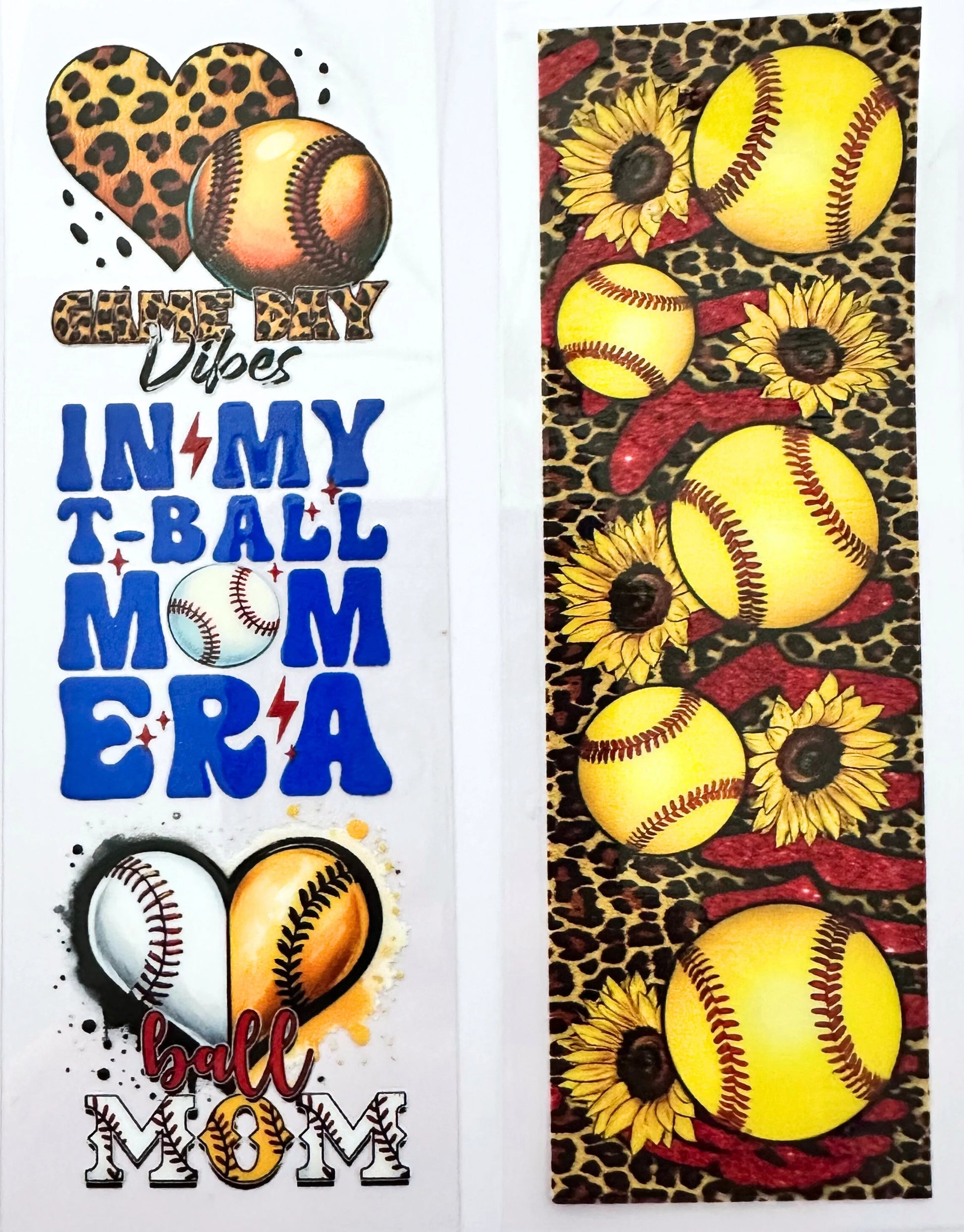 UV DTF Pen Wraps Baseball Softball image 2