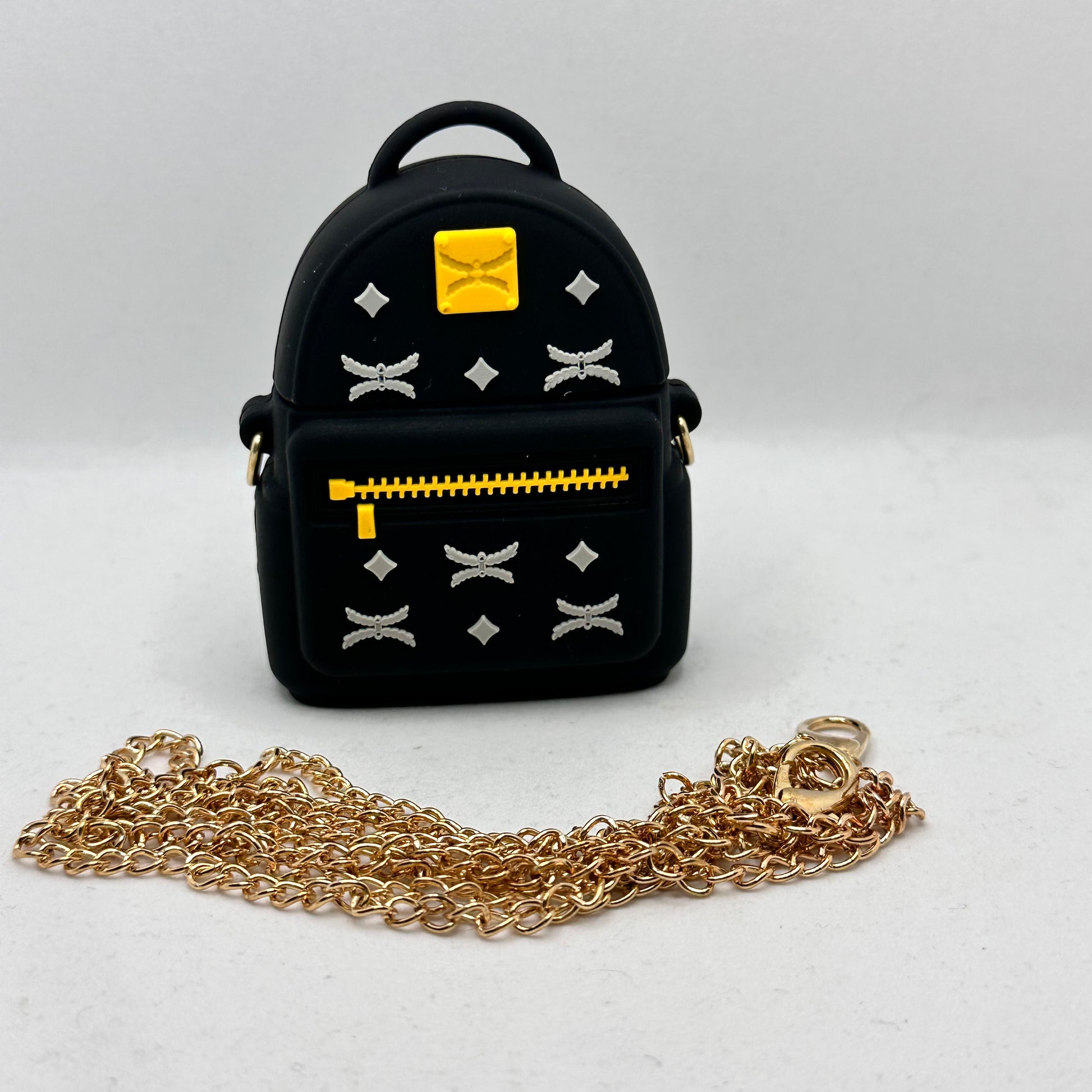 Black M*C*M Backpack Airpod Case image 0