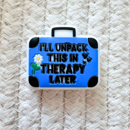 I'll Unpack This In Therapy Later Suitcase image 1