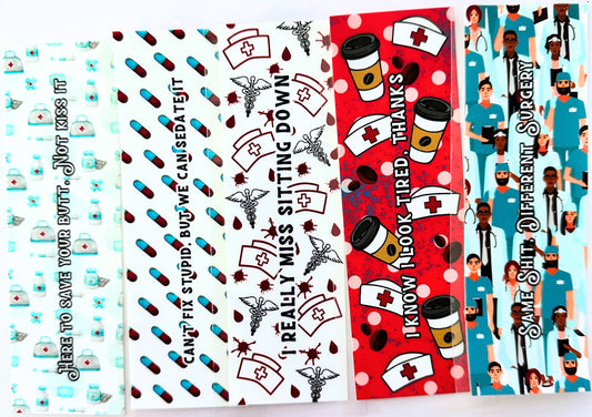 UV DTF Pen Wraps Medical Nurse image 0