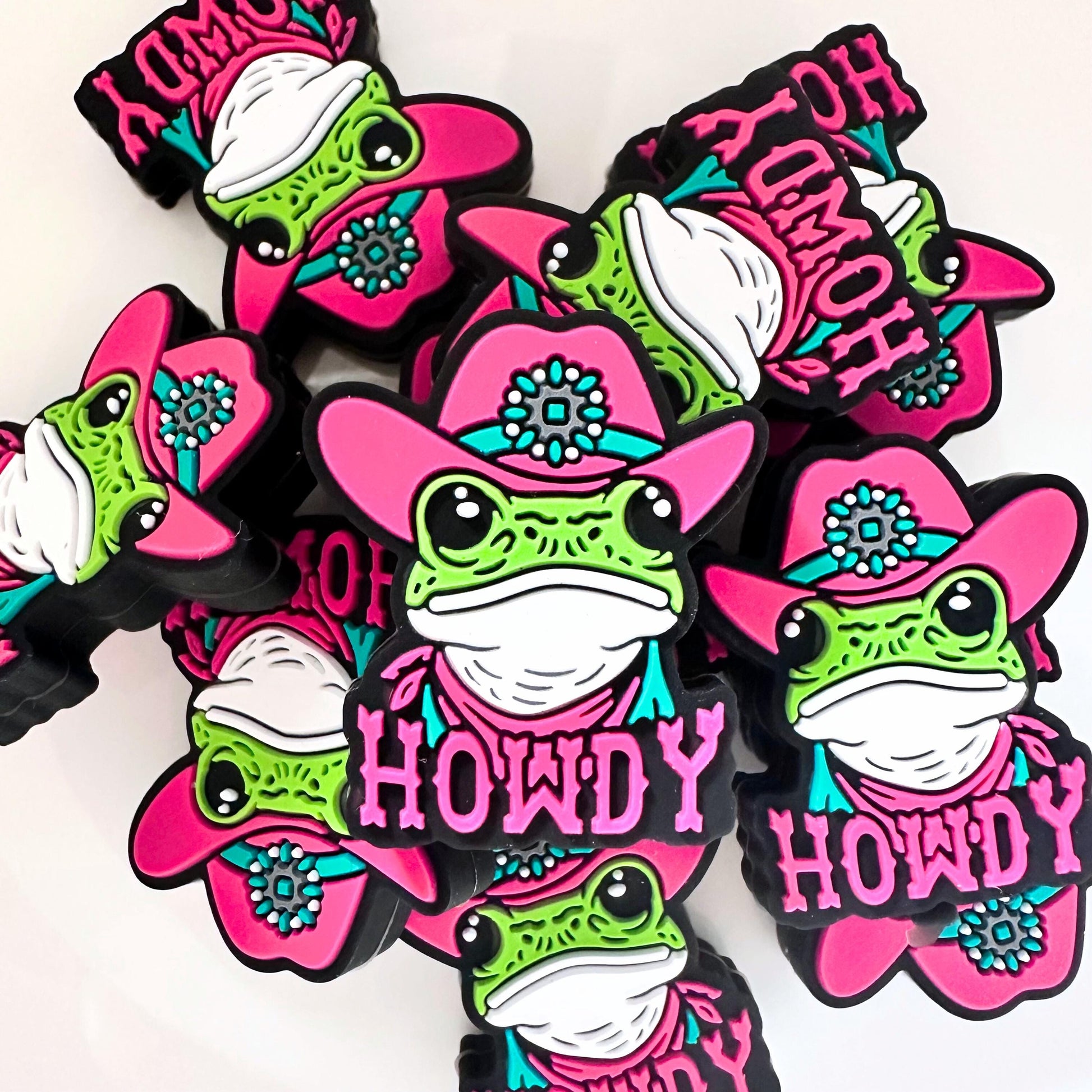Howdy Hot Pink Frog image 0