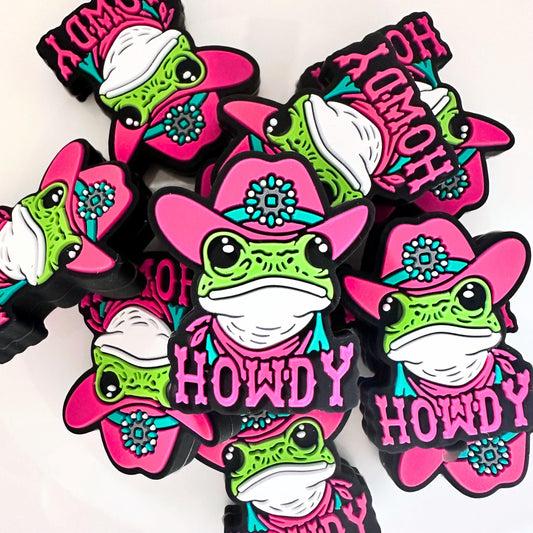 Howdy Hot Pink Frog image 0