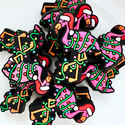 Flamingo in Christmas Lights image 0