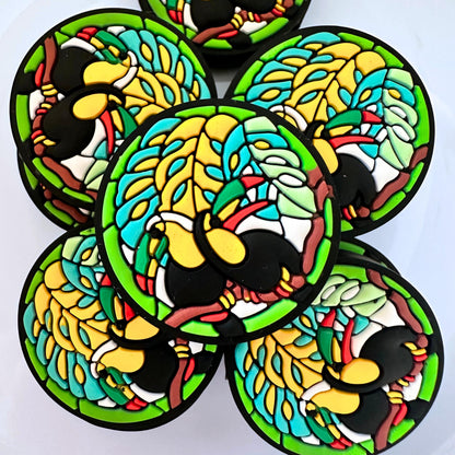 Toucan Bird Stained Glass image 0
