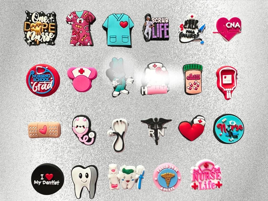 Nursing Shoe Charms image 1