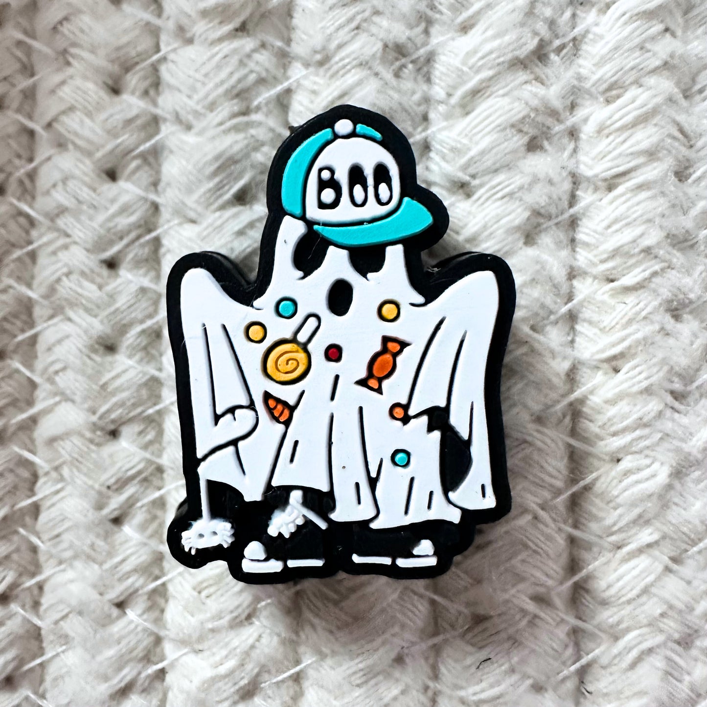 Halloween Trick or Treat Boo Sheet Ghost image 1