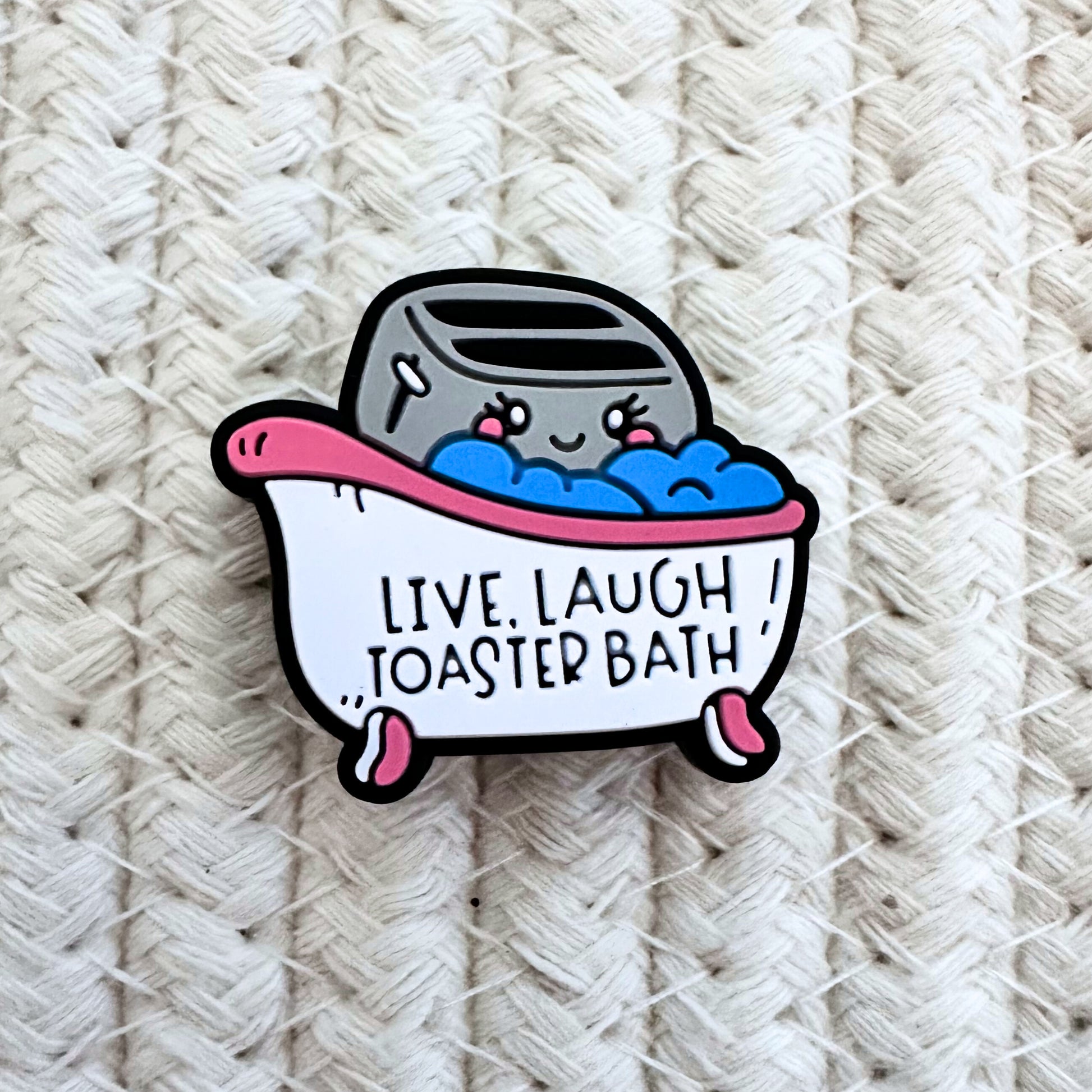 Live Laugh Love Toaster Bath image 1