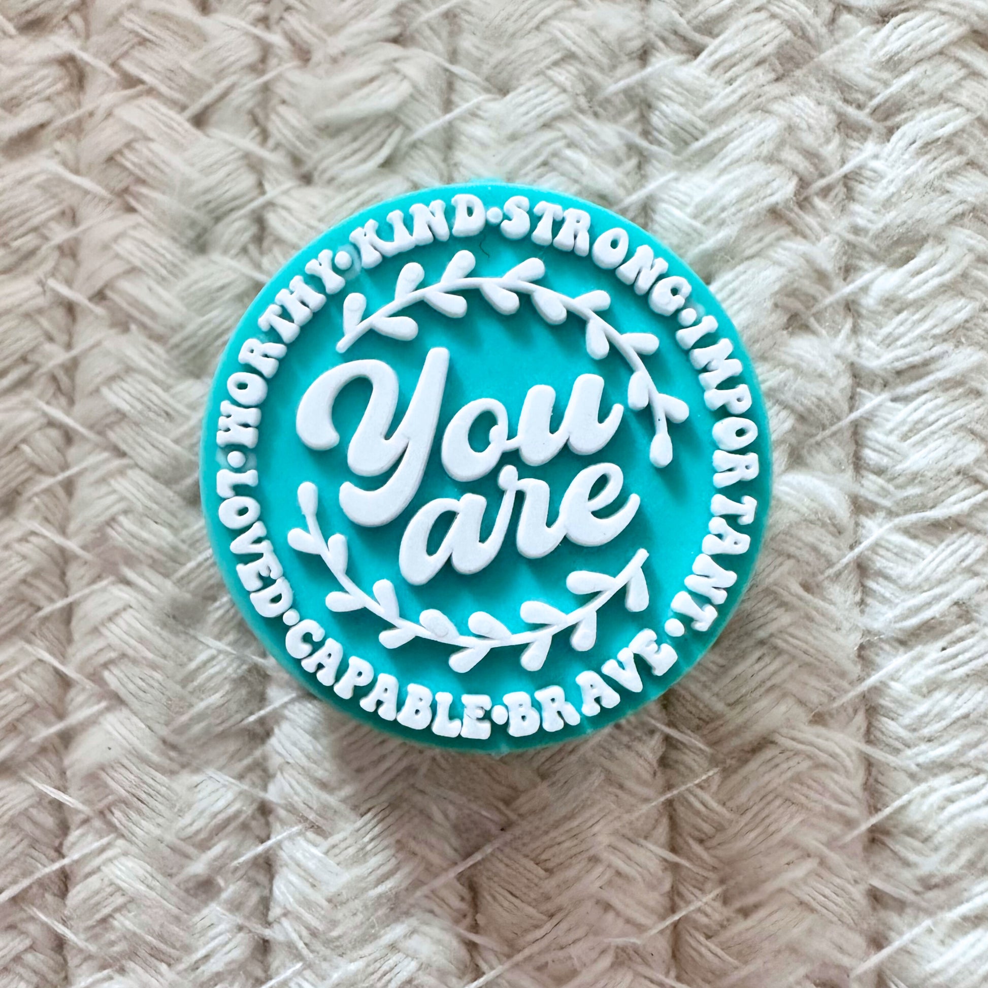 You Are Worthy Kind Strong Important Brave Capable Loved image 1
