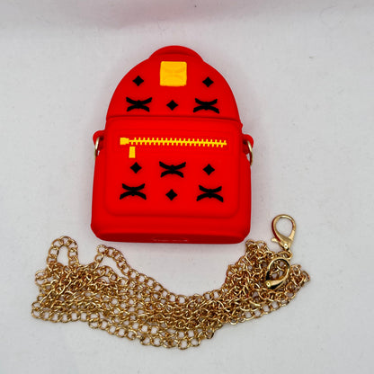Red M*C*M Backpack Airpod Case image 2