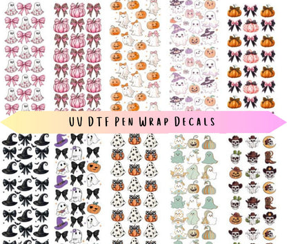 UV DTF  Pen Wraps Halloween image 0