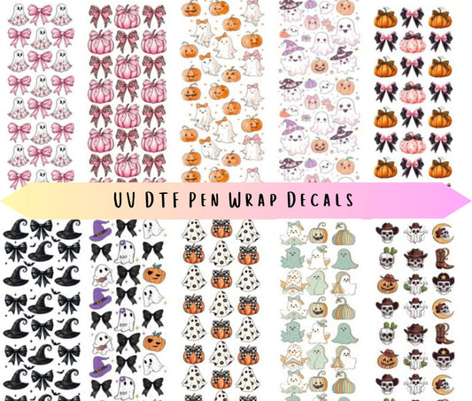 UV DTF  Pen Wraps Halloween image 0