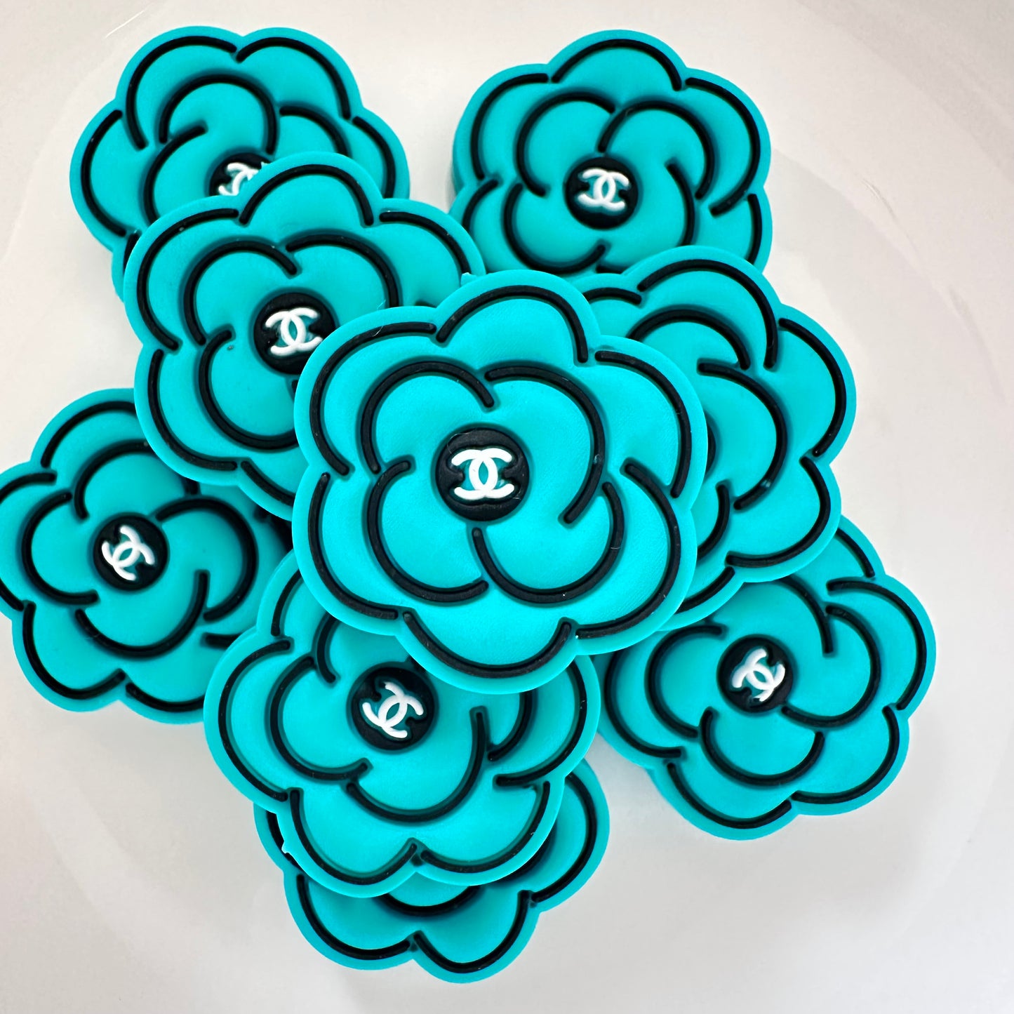CC Flower- Teal image 0