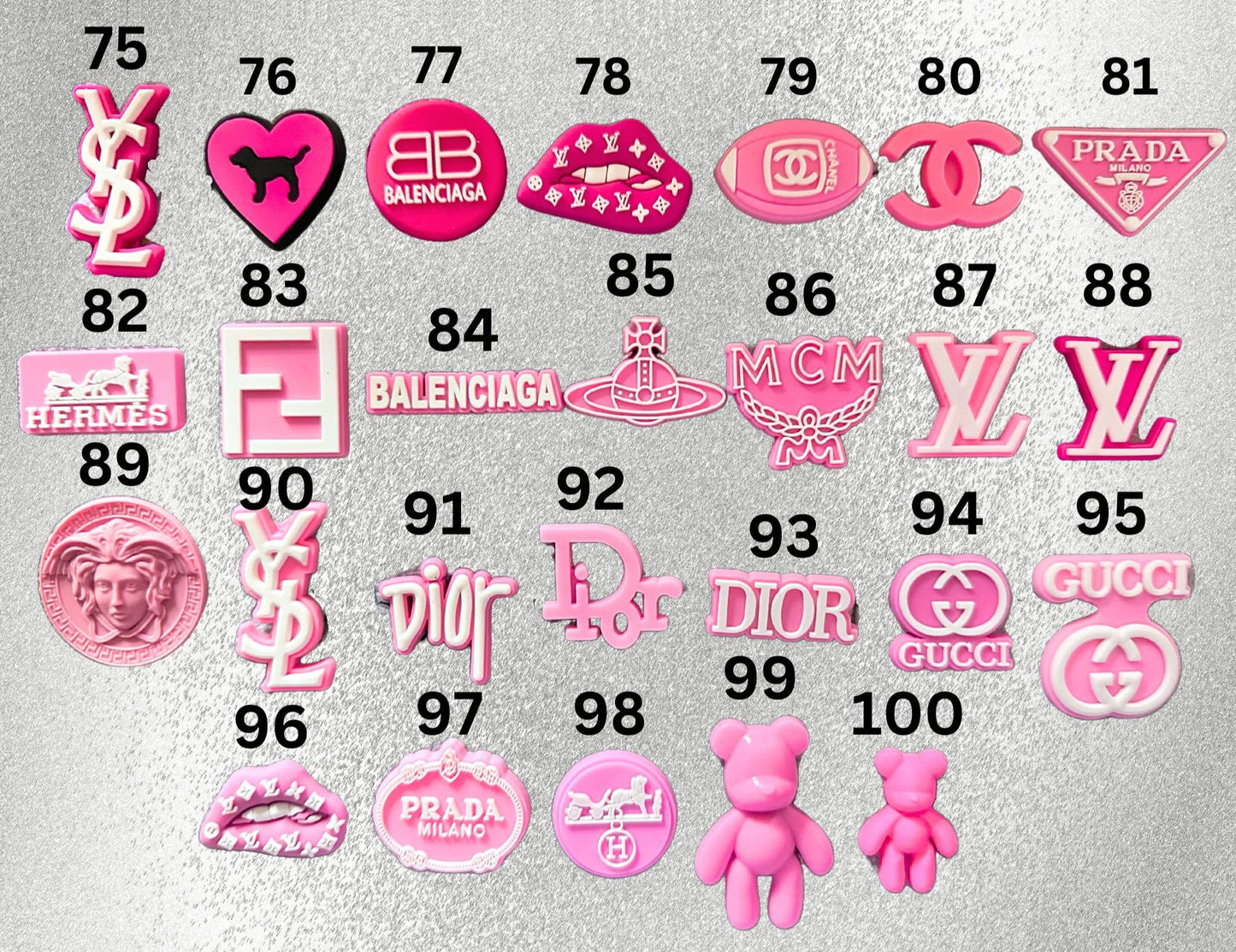 Designer Shoe Charms image 4