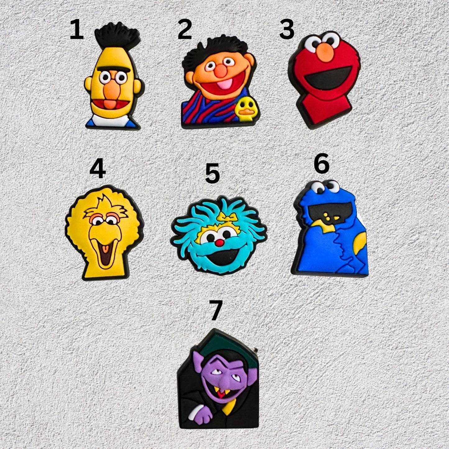 Sesame Street Shoe Charms image 1
