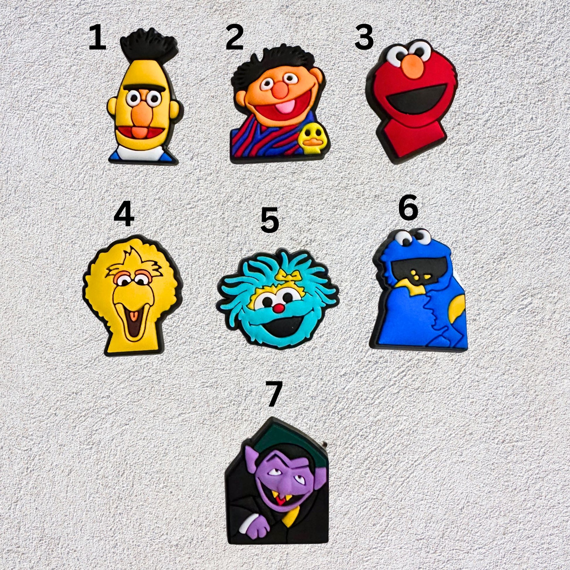 Sesame Street Shoe Charms image 1