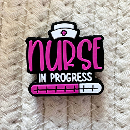 Hot Pink Nurse In Progress image 1