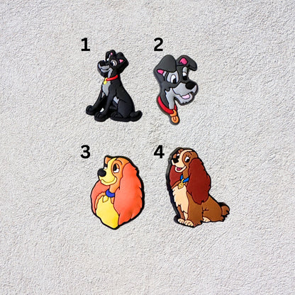 Lady & The Tramp Shoe Charms image 1