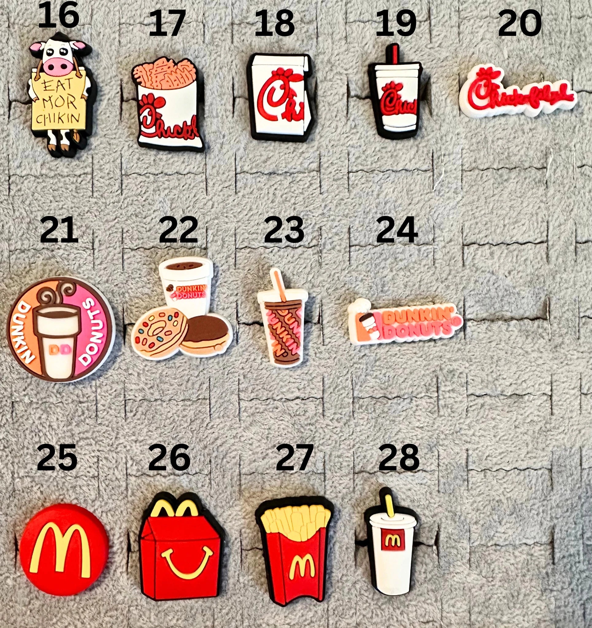 Food & Beverage Shoe Charms image 3